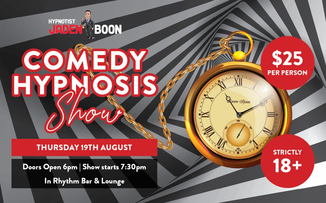 Comedy Hypnosis Show – SOLD OUT